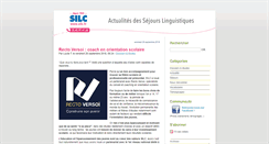 Desktop Screenshot of blogs.silc.fr
