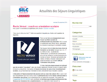 Tablet Screenshot of blogs.silc.fr